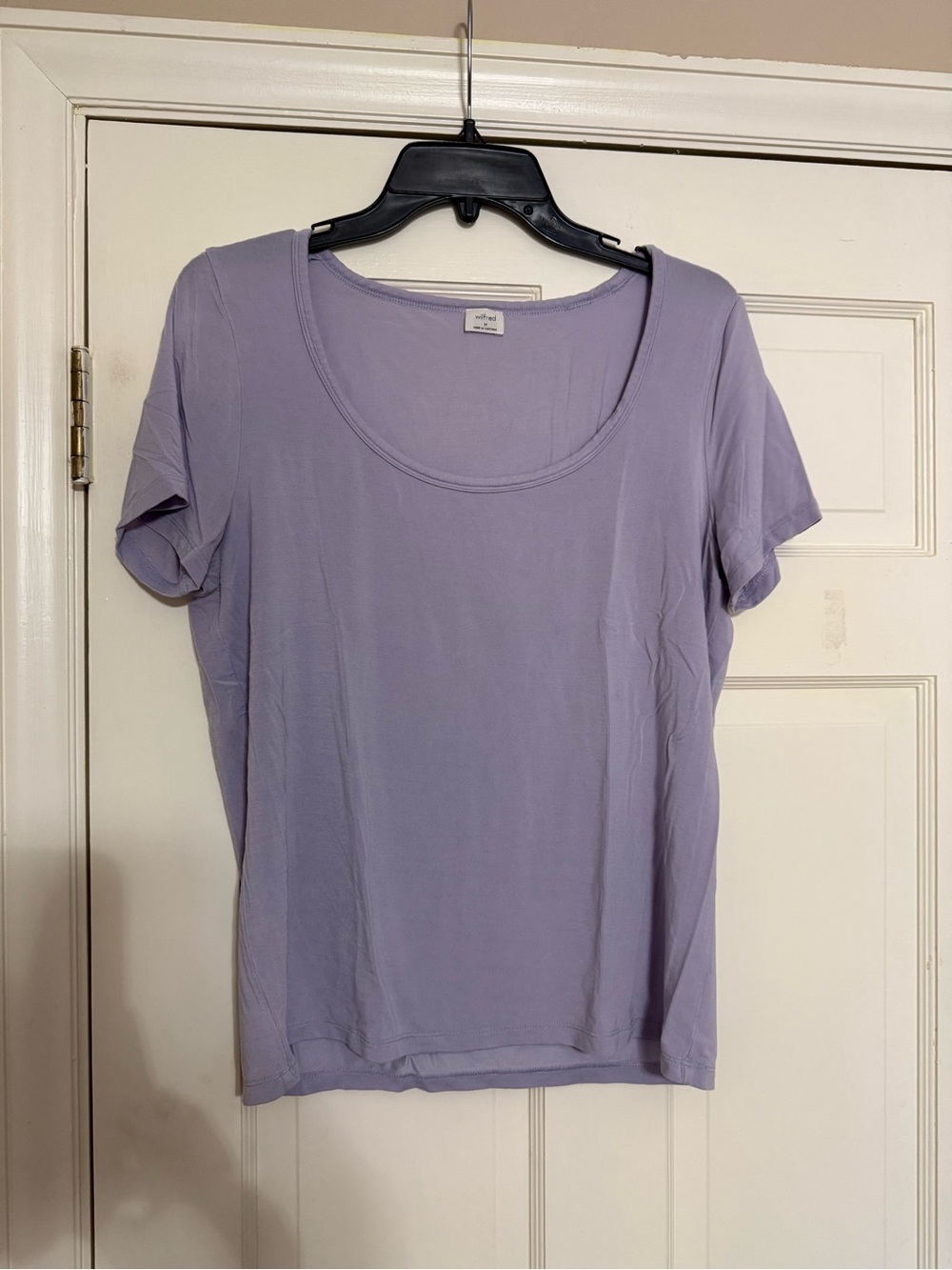 Wilfred Lavender Scoop Neck Blouse - M